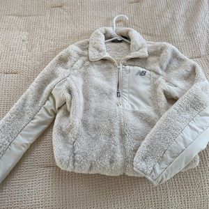 Cream New Balance Jacket